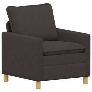 vidaXL Canapea Gri &icirc;nchis 76 x 81 x 87,5 cm Țesătură