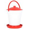 vidaXL Dozator automat de apă pentru păsări de curte, 18 L