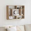 vidaXL Raft de perete, stejar artizanal, 75x16x55 cm, lemn prelucrat