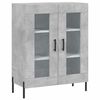 vidaXL Dulap, gri beton, 69,5x34x90 cm, lemn compozit