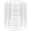vidaXL Strat &icirc;nălțat gabion, 120x50x50 cm, fier galvanizat
