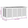 vidaXL Ladă depozitare pentru grădină 175x80x75 cm lemn masiv acacia