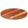 vidaXL Blat de masă rotund, 40 cm, 25-27 mm, lemn masiv acacia
