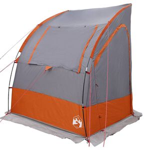vidaXL Cort pentru hayon persoană 194 x 180 x 210 cm Gri și Portocalie