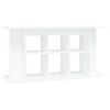 vidaXL Suport pentru acvariu, alb, 120x40x60 cm, lemn prelucrat