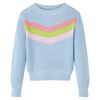 Pulover pentru copii tricotat, albastru, 104