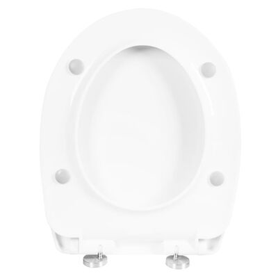 CORNAT Capac de toaletă cu închidere silențioasă "LEMON", termoplastic