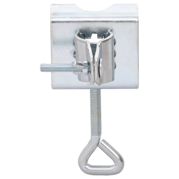vidaXL Cleme umbrelă pentru balcon, 2 buc., 32 mm, oțel galvanizat