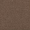 vidaXL Set de canapele cu taburet, 4 piese, maro, textil