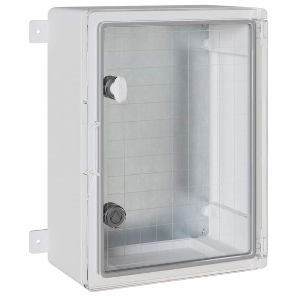 vidaXL Dulap de control Gri 30 x 19,5 x 40 cm Plastic ABS