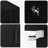 vidaXL Dulap montat pe perete 2 pcs Stejar Negru 69,5 x 34 x 90 cm