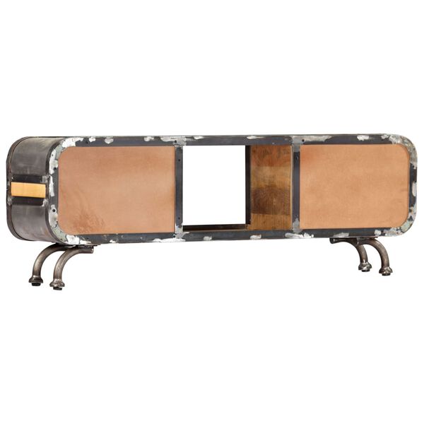 vidaXL Comodă TV, 120 x 30 x 42 cm, lemn masiv de mango