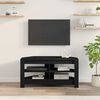 vidaXL DulapdecolțpentruTV Negru 102 x 40,5 x 45 cm Lemn compozit