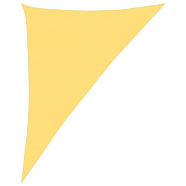 vidaXL P&acirc;nză parasolar, bej, 4x5x6,8 m, HDPE, 160 g/m&sup2;