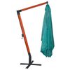 vidaXL Umbrelă de soare suspendată 300 x 400 cm, Verde