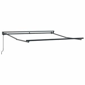 vidaXL Cadru de copertină manuală 3 x 2,5 m Antracit