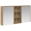 vidaXL Set dulap baie 3 buc. 116 x 16 x 62,5 cm Lemn prelucrat