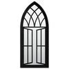 vidaXL Oglindă,negru, 70x30 cm,fier, pentru utilizare &icirc;n interior