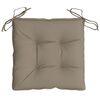 vidaXL Perne de scaun, 6 buc., taupe, 50x50x7 cm, textil oxford