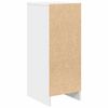 vidaXL Bufetă albă 29,5x34x76 cm din lemn prelucrat