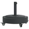 vidaXL Suport umbrelă pentru st&acirc;lpi &Oslash;38 / 48 mm, 27 kg, rotund
