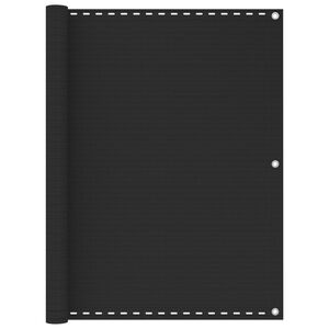 vidaXL Paravan de balcon, antracit, 120x300 cm, HDPE