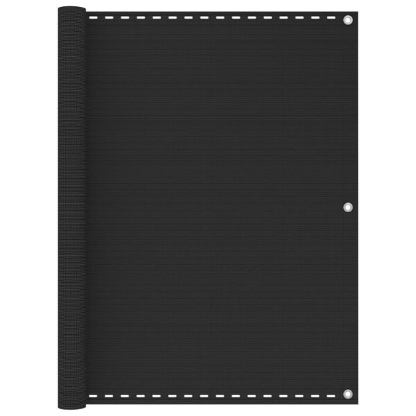 vidaXL Paravan de balcon, antracit, 120x300 cm, HDPE