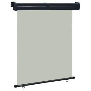 vidaXL Copertină laterală de balcon, gri, 145x250 cm
