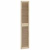 vidaXL Ușă de Dulap natural 201 x 2,1 x 39,5 cm Lemn de pin masiv