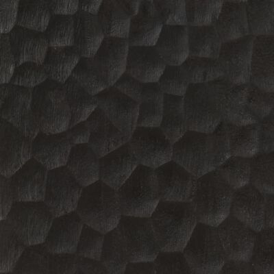 vidaXL Dulap înalt, negru, 60x33x100 cm, lemn masiv de mango