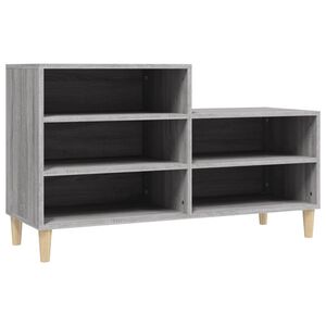 vidaXL Pantofar, gri sonoma, 102x36x60 cm, lemn prelucrat
