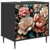 vidaXL Dulap de Baie BORNE Stejar Negru 60 x 40 x 61 cm Lemn prelucrat