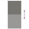 vidaXL Jaluzea cu role opace gri 85x175 cm lățime material 80,7 cm