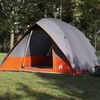 vidaXL Cort de Camping Gri și Portocalie 275 x 230 x 140 cm tafta