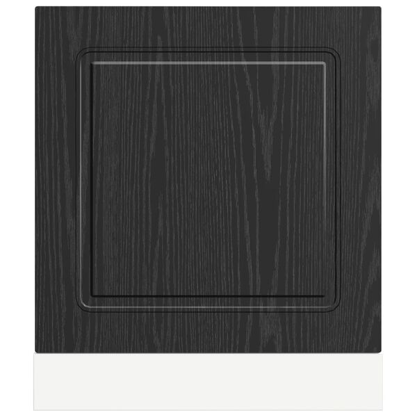 vidaXL Dulap de bucătărie Kalmar Stejar Negru 60 x 1,5 x 67 cm