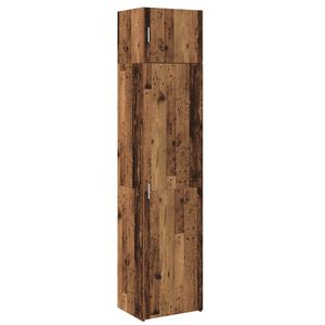 vidaXL Bufet 2 pcs Lemn vechi 50 x 41 x 225 cm