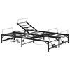 vidaXL Cadru Electric Ajustabil pentru Pat Negru 120 x 200 cm Oțel