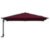 vidaXL Parasol de Grădină Roșu Bordeaux 248,5 x 247,5 x 160 cm