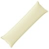 vidaXL Husă pentru pernă HOUTEN Crem 40 x 145 cm Poliester