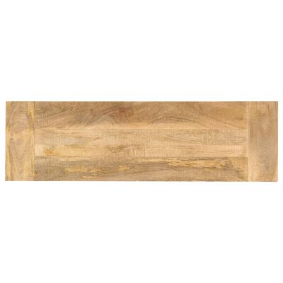 vidaXL Masă consolă, 118 x 35 x 76 cm, lemn masiv de mango