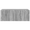 vidaXL Dulap TV de perete Gri Sonoma 78,5 x 31 x 29,5 cm Lemn compozit