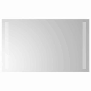 vidaXL Oglindă de baie cu LED Transparent 60 x 30 cm sticlă securizată