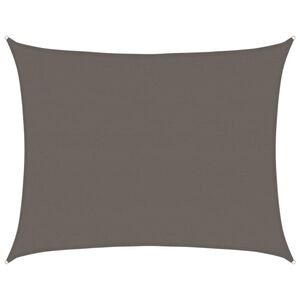 vidaXL P&acirc;nză parasolar, antracit, 6x8 m, HDPE, 160 g/m&sup2;