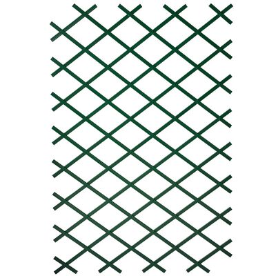Nature Gard de grădină tip Trellis, 50 x 150 cm PVC, verde, 6040702