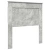 vidaXL Cadru de pat Gri Concret 90 x 190 cm Lemn de pin masiv