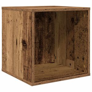 vidaXL Cutie pentru albume de vinil Lemn de stejar 37 x 36,5 x 38 cm