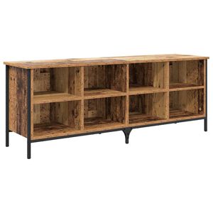 vidaXL Dulap pentru pantofi 131 x 35 x 50 cm Lemn Ingineresc și Fier