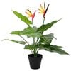 vidaXL Plantă Artificială Strelitzia Verde 65 x 13 x 55 cm