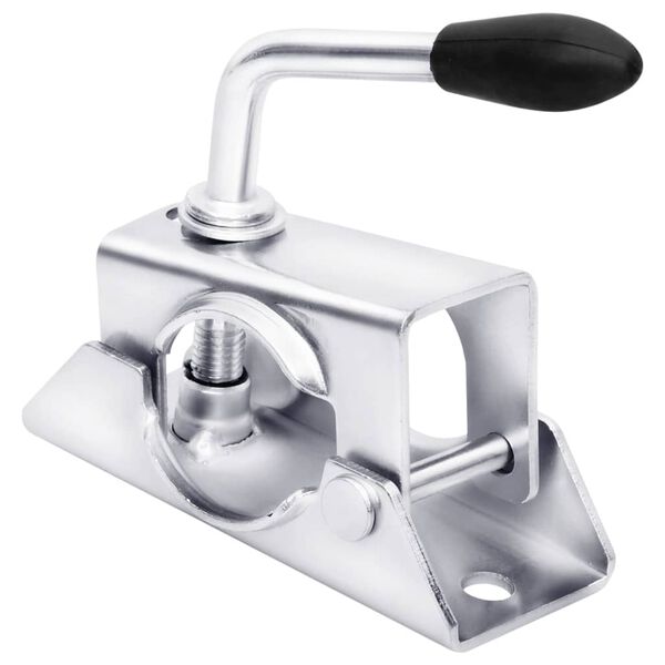 vidaXL Cleme roată de manevră, 2 buc., 13,5x6,5x14 cm, oțel galvanizat