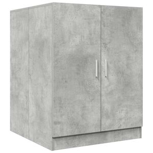 vidaXL Dulap mașină de spălat, gri beton, 70,5x71,5x91,5 cm